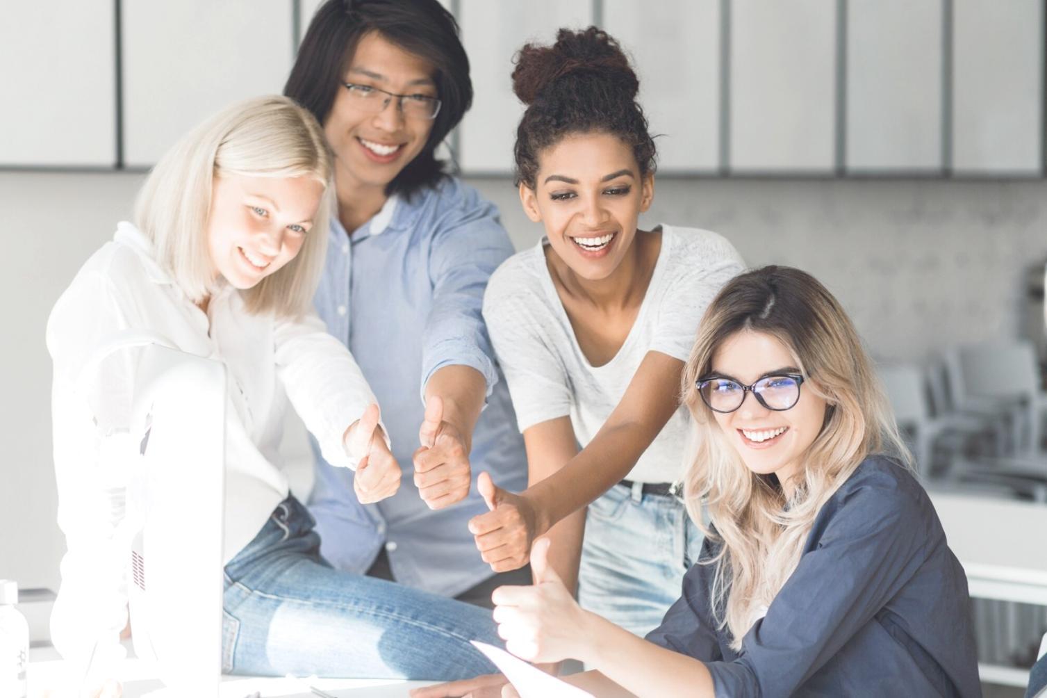 Person reviewing financial documents and receipts at desk